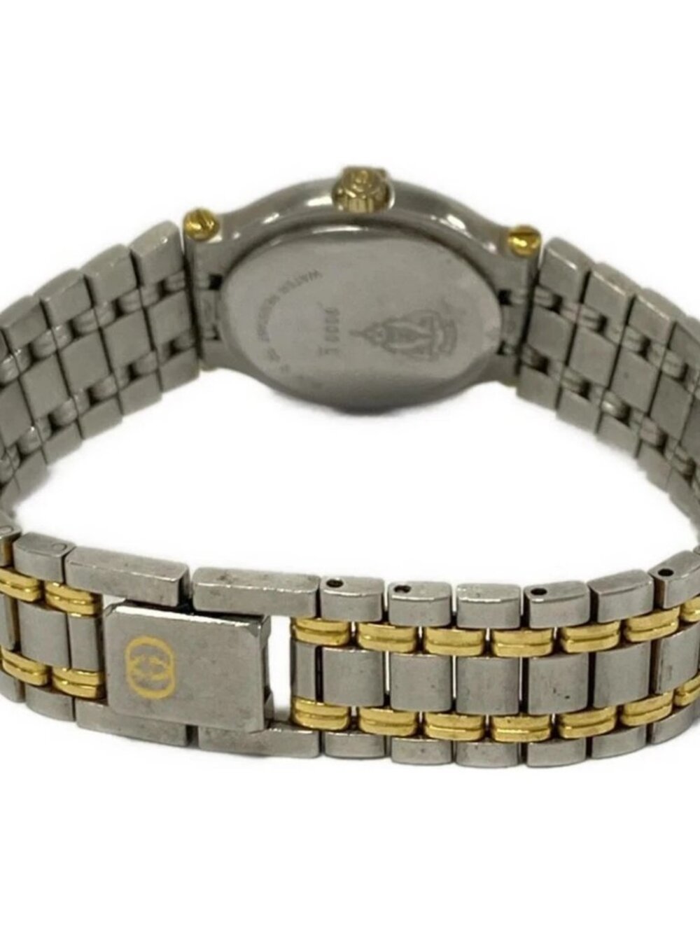 GUCCI - 9000L 0****** Silver Gold Women's Wrist Watch - Picture 3 of 5